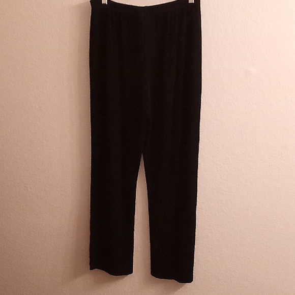 CHICO'S TRAVELERS Office Contemporary Interview Sz 2 Short Black Color A7 - Picture 2 of 9